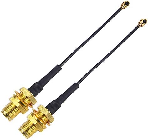 CAVO SMA FEMMINA A IPX IPEX U.FL 30cm RG178 - Adattatore Antenna Wi-Fi Per Schede PCIE, Droni (2 Pezzi) - Foto 2