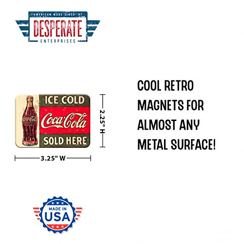 Imán Refrigerador Coca-Cola 1916 Metal Rectangular miniatura 2