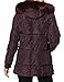 RACHEL Rachel Roy Women's Puffer Jacket, Burgundy, Medium
