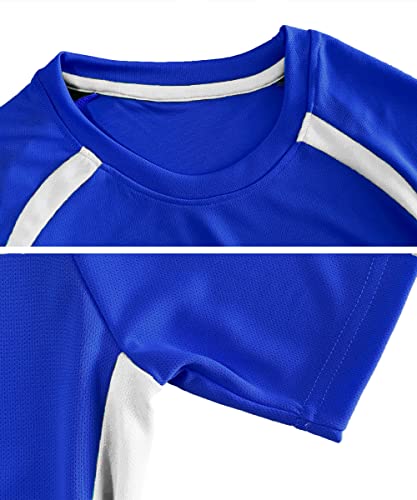 Image of M2C Kids Soccer Uniform Athletic Jersey Shorts Socks Set