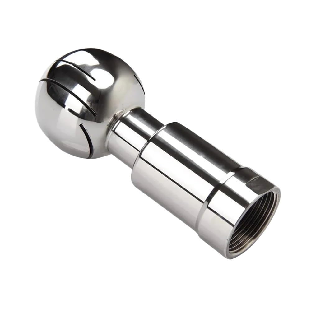 Stainless Rotary Cleaning 1/4inch-1inch Stainless Steel 304 Sanitary Rotary Spray Ball, Female Thread Tank Cleaning 1pc(1 inch)