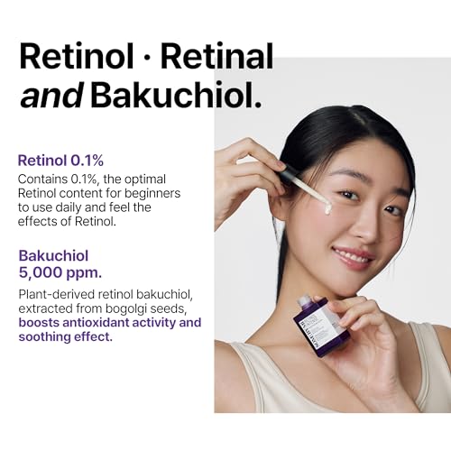 SOME BY MI Retinol Intense Reactivating Serum - 1.01Oz, 30ml - Mild Korean 0.1% Retinol Serum for Face Aging Sign and Glass Skin - Post Acne Marks, Skin Texture and Elasticity Care - Korean Skin Care - Thumbnail 4