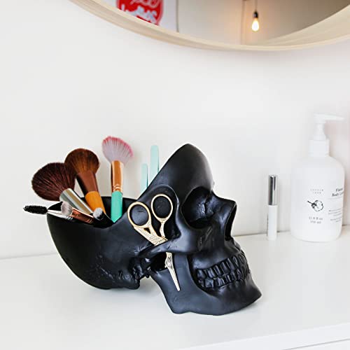 Suck-UK-Skull-Tidy-Jewellery-Organiser-Key-Bowl-Goth-Decor-Bedside-Table-Accessories-Holder-Gothic-Home-Decor-Accessories-Gothic-Gifts-Skull-Decor-Trinket-Tray-BLACK