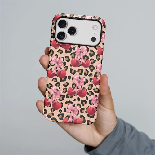 Coque iPhone 17 Pro Max léopard antichoc double protection