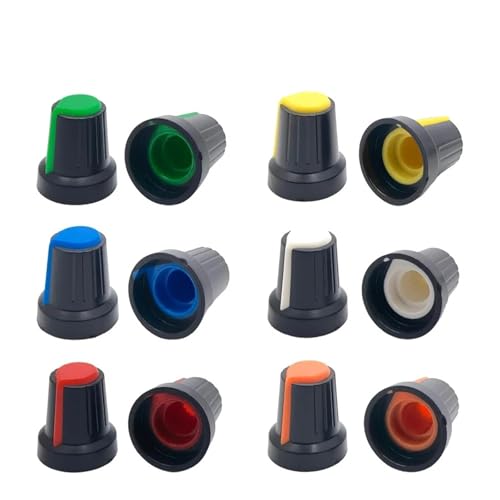 Codificador rotatorio de control de volumen con potenciómetro de tapa Wh148 AG2 de 6 mm 3