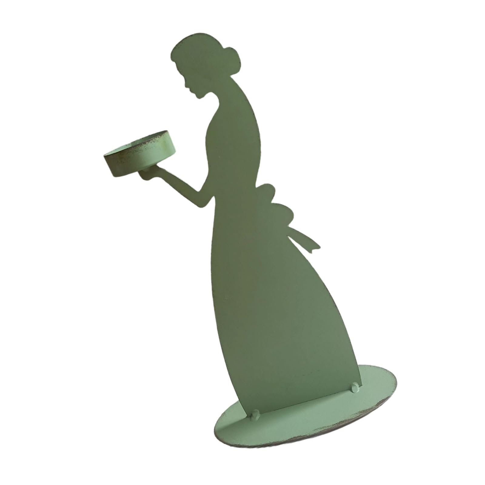 ZEPFJHE Iron Taper Holder Decorative Stand, Maids Candlestick Holder for Garden, Dining Table, Party Decorations Decorative Stand