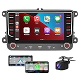 AWESAFE Autoradio Android 14 pour Golf 5 6 VW Passat Polo Seat Skoda, CarPlay, Android Aut...