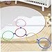 VICASKY Hopscotch Mat Set for Boys and Girls Sensory Training Outdoor Play Giant Hopscotch Game Connectors Boys and Girls Agility Training Equipment