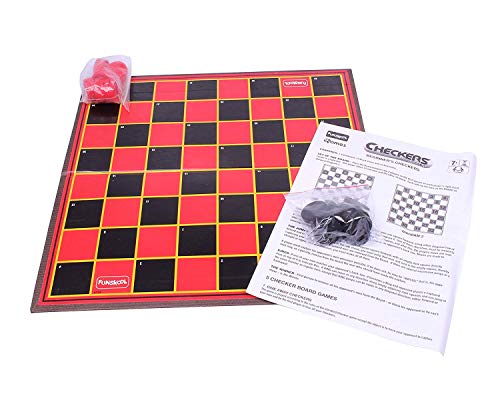 Funskool Games - Othello, Strategy Game &Funskool Games - Checkers Plus 5, 5 in 1 Checkers Board Games, Kids & Family, 2 Players, 7 & Above