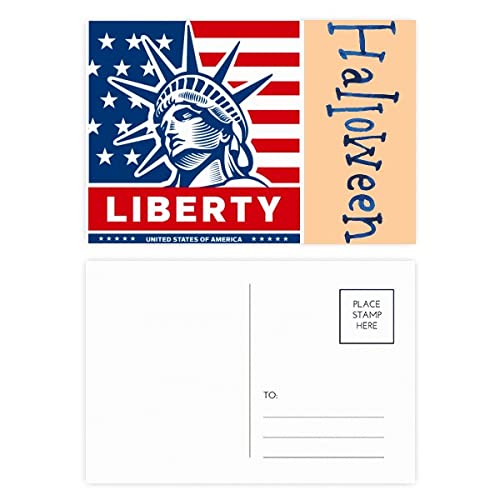 Cartes postales Amérique Halloween Statue de la Liberté lot de 20 souvenirs