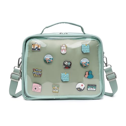Image of CHERRY SAUCE Dopamine Color Ita Bag Backpack Satchel Oxford Crossbody Messenger Shoulder Bag