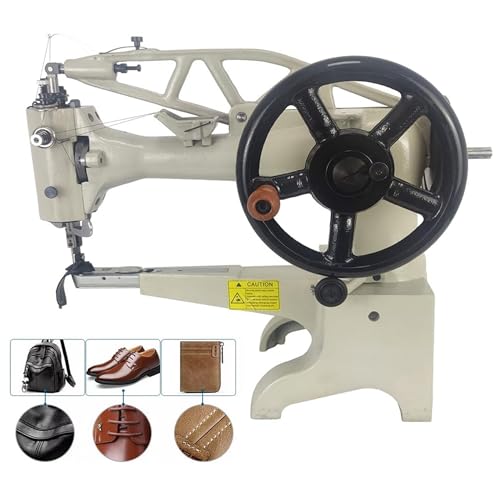 INTSUPERMAI Leather Patcher Hand Crank Machine
