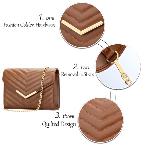 Image of KKXIU Women Formal Vegan Leather Evening Envelope Clutch Purses and Handbags for Party Wedding Prom Bridal