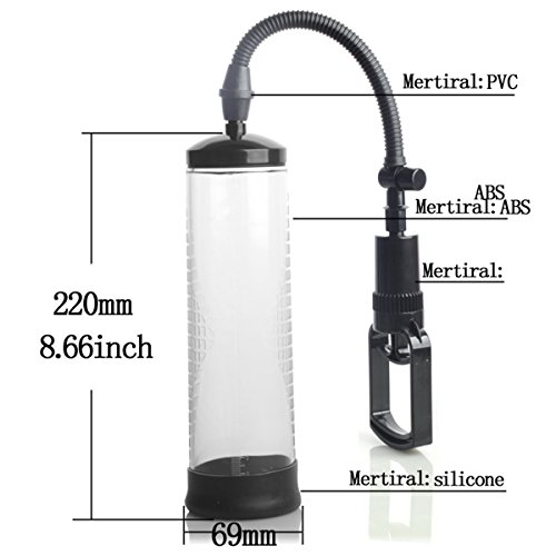 JSSMATE Penispumpen für Herren Männer Penisvergrößerung Vakuumpumpe Penis Extender Sex Spielzeug Penisvergrößerung Erweiterung Erwachsene Sexy Produkt für Männer (White) - Image 6