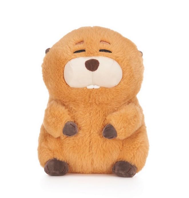 Hopper Loaf 10" Soft Toy Sleepy Beaver Plush Toy