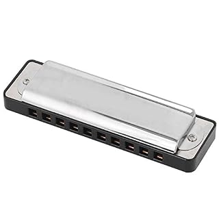 10 Trous Harmonica Blues D Key Instrument Instruments à Vent pour Enfants Débutants Étudiants Cadeau Musical Instruments… - Les Beatles, Paul McCartney, John Lennon, RIngo Starr, George Harrison