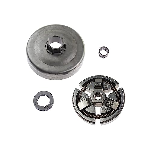 IVOOJA Kupplungstrommel Ritzel Felge passend für Husqvarna Kettensäge 50 51 55 55 Rancher 154 254 257 261 262 262XP