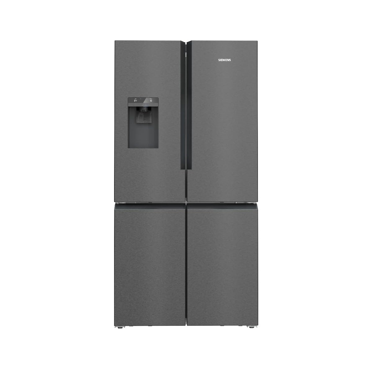 Siemens KF96DAXEA iQ500 - Frigorifero a più porte, 183 x 90,5 cm, raffreddamento da 375 l e congelamento da 199 l, noFrost, hyperFresh 0 gradi, multiAirflow per alimenti e bevande uniformemente