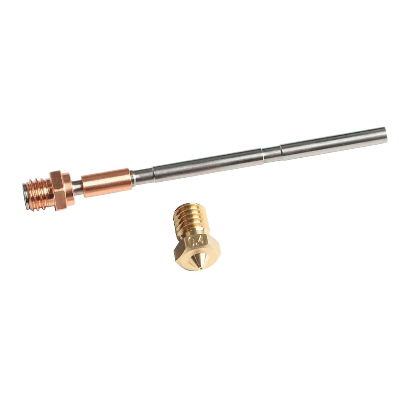 FYSETC MK4 MK4S Prusa Part - Nextruder V6 Nozzle Adapter Replacement - Bimetal Heatbreak Adaptor: High Temperature Resistant Hotend Accessory for 3D