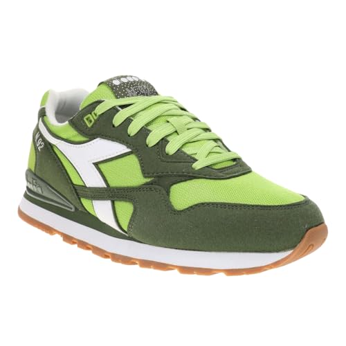 Image of Diadora Mens N.92 Lace Up Dd Comfort Sneakers Shoes Casual - Green