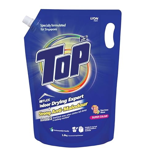 TOP Concentrated Liquid Detergent Super Colour 1.6kg Refill