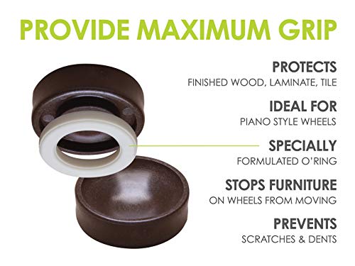Slipstick CB605 Small Furniture Wheel Caster Cups/Floor Protectors thumb #5