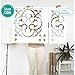 STENCILIT® Scandinavian Large Floor Stencil - XL 18x18 in, Tile Stencil, Stencils for Painting Floors, Concrete Stencils for Patio, Modern Tile Decor