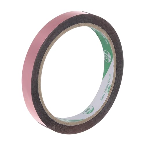 MECCANIXITY Rose Red Metalized Tape 1/2 Inch x 55 Yards Decor Tape for Detailing Accent Wall, Graphic Arts