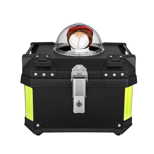 Trasportino Cane Moto Rigido Plastica Rigida Impermeabile Borsa Cani Moto Ben Ventilato Contenitore viaggio per gatti cani piccoli(Style 4,51 * 43 * 39cm)