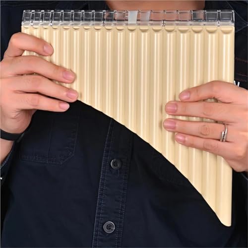 Professional Pan Flute Pan Flute ABS 18 Pipe C Key Instrument Panpipe Panpipe Chinese Traditional Woodwind Instrument