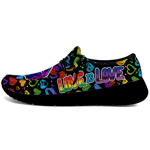 Loafers for Women Men Pride Shoes Rainbow Slip-on Sneakers Gifts for Men Women2