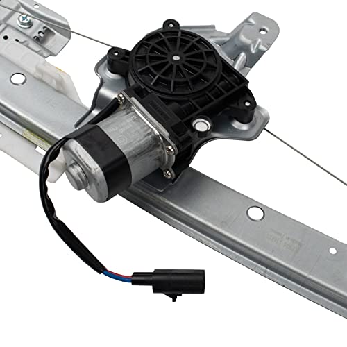 Image of TRQ Rear Left Power Window Regulator & Motor Assembly Drivers Side Compatible with 2005-2010 Chrysler 300 2006-2010 Dodge Charger 2005-2008 Magnum