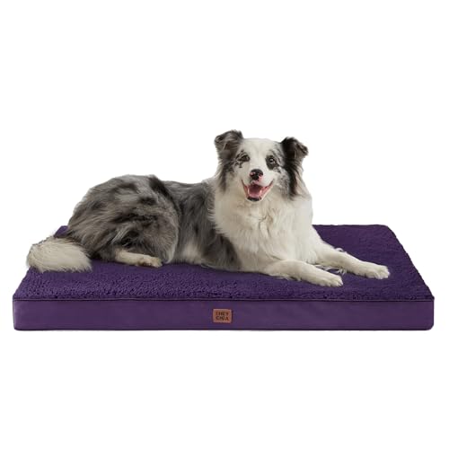 Image of EHEYCIGA Orthopedic Dog Bed Extra Large with Removable Washable Cover, 41IN