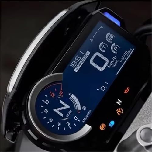 Película velocímetro motocicleta CB1000R contra reflejos y arañazos en tablero