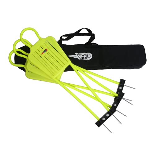 POWERSHOT 3er-Set Freistoßdummies - Junior Kleine Fußballdummies - Fußballfreistoßübungen