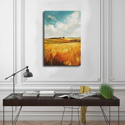Poster sur toile Peaceful Prairie évocation de sérénité pour la maison