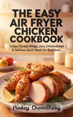 The Easy Air Fryer Chicken Cookbook: Crispy Chicken Wings, Juicy Chicken Breast & Delicious Quick Meals for Beginners (English Edition)