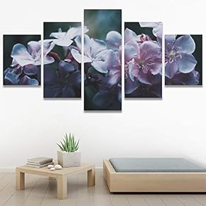 SIGNWIN 5 Panel Canvas Wall Art Modern Art...
