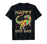 Photo Gallery happy dot day t rex dinosauro polka dot art studente bambini ragazzi maglietta Photo Gallery happy dot day t rex dinosauro polka dot art studente bambini ragazzi maglietta