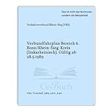  Verbundfahrplan Bereich 6. Bonn/Rhein-Sieg-Kreis (linksrheinisch). Gültig ab 28.5.1989