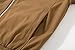 XiaoYouYu Men's Bomber Jacket Casual Stylish Lightweight Windbreaker Spring Fall Autumn Fashion Jackets Coffee XX-Large