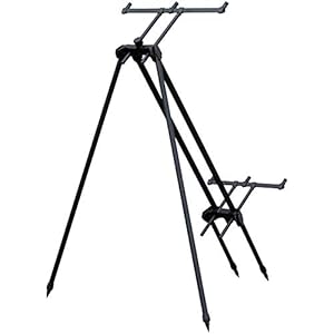 Prologic Tri-Sky Pod 3 Rod Pod Rod Pod voor karpervissen, hengelhouder voor karperhengels, hengelrek, hengelstandaard, Rod Pod
