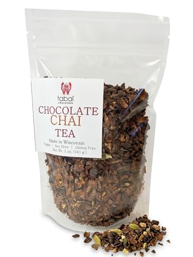Té chai suelto 5 oz con cacao y especias orgánicas miniatura 1