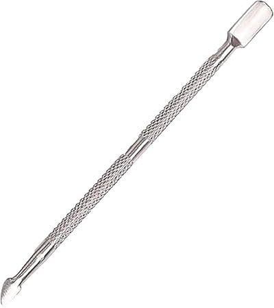 Stainless Steel Cuticle Nail Pusher Remover Double Ended Pedicure Manicure Tool Fashion processing