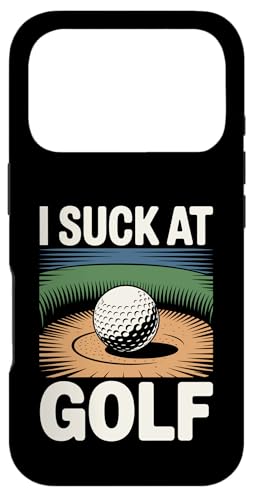 I Suck At Golf Loser Dad ȃW[N St X}zP[X iPhone 17 Pro p