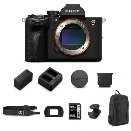Sony Alpha a7R VI Mirrorless Camera, Black with 128GB UHS-II SDXC Card, Backpack, Battery Charger & 1-Year Limited Warranty