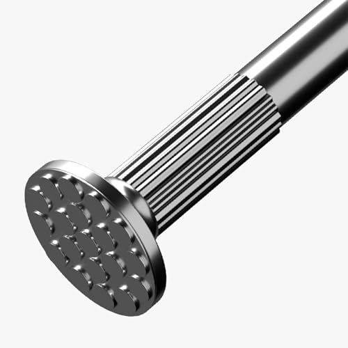 Tringle de douche sans perçage barre extensible acier inoxydable pour placard