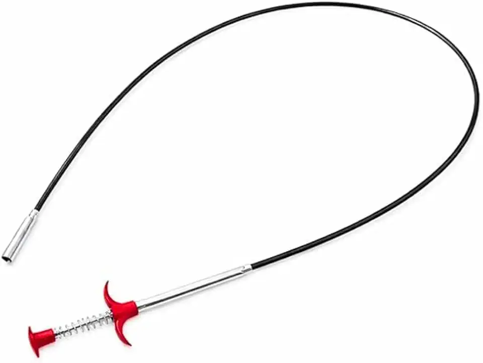 Desentupidor Flexível com Garras para Pia e Ralo, Limpador Extensível de Canos, Removedor de Resíduos para Cozinha e Banheiro 90cm