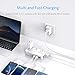 ISELECTOR Universal Travel Adapter, 250W 220V to 110V Voltage Converter with 8 Charging Ports International Travel Adapter Converter with Worldwide Plug Adapter for UK/AU/US/EU/Asia, ETL Listed