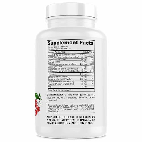 Genius Herbals Thyroid Support Formula